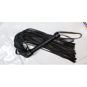Buff Softy Classic Black Leather Flogger