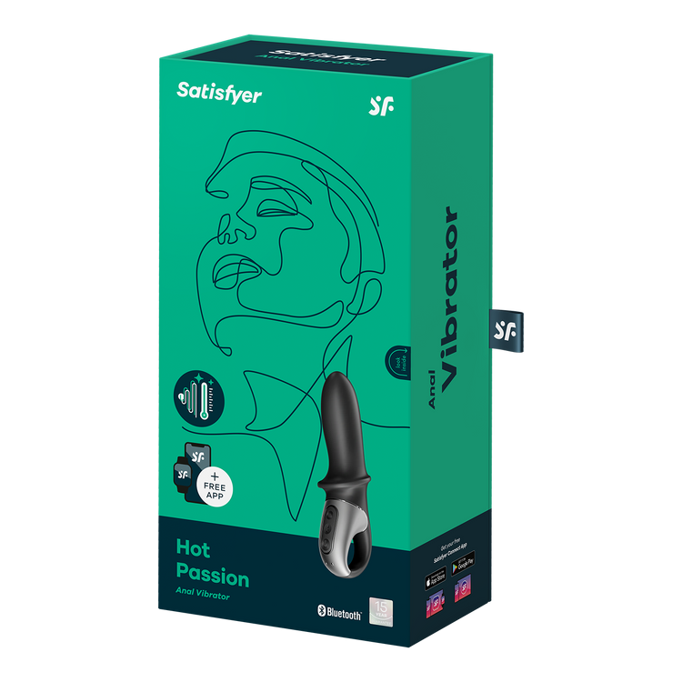 Hot Passion וויברטור חדירה מתחמם יוניסקס מסטיספייר
