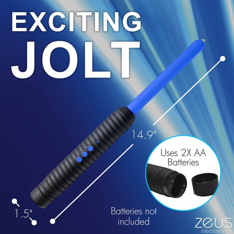 Shock Rod שרביט מחשמל בשתי עוצמות Zeus Electrosex