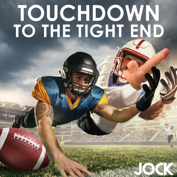 Football Frank דילדו בעיצוב מציאותי 17 ס"מ Fantasy Jock