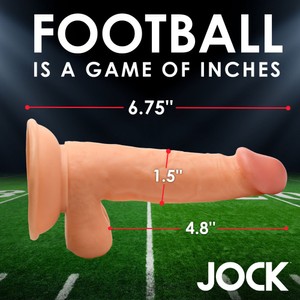 Football Frank דילדו בעיצוב מציאותי 17 ס"מ Fantasy Jock