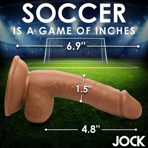 Soccer Sam דילדו מציאותי 17.5 ס"מ Fantasy Jock