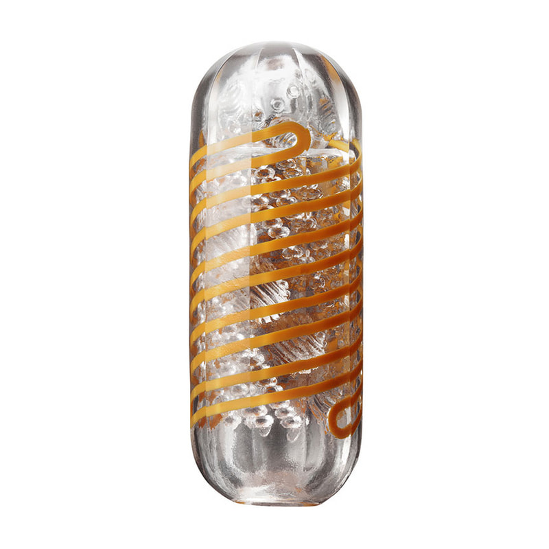 Spinner - 05 Beads Stroker מכשיר אוננות מסתובב לגבר Tenga - חום