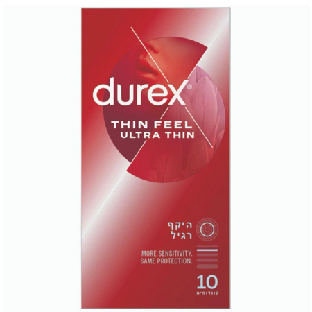 Thin Feel Ultra Thin קונדומים דקים במיוחד Durex