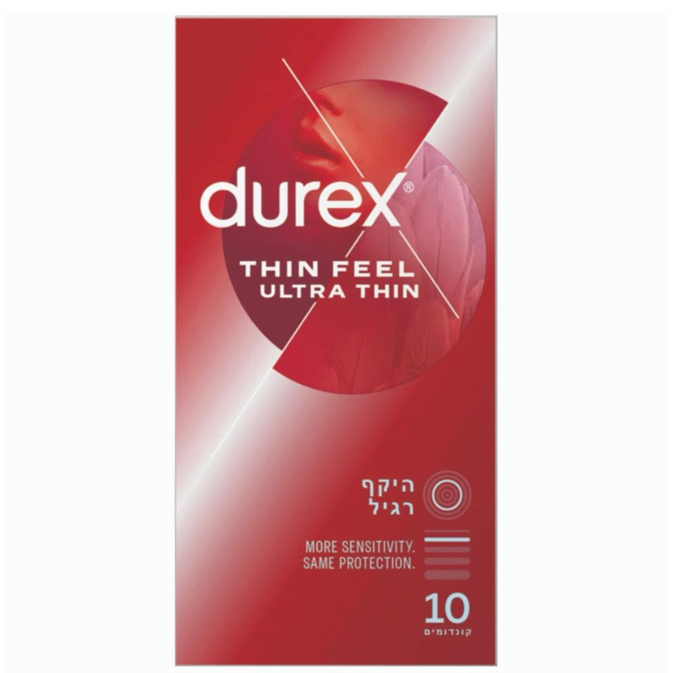 Durex Thin Feel Ultra Thin 10 Condoms