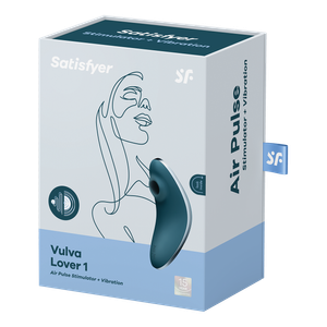 Vulva Lover 1 וויברטור שואב יונק קומפקטי Satisfyer