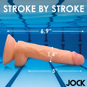 Swimming Simon דילדו ריאליסטי 17.5 ס"מ Fantasy Jock