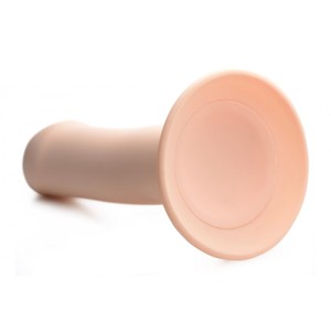 Squeeze-It Nude Flexible Dildo