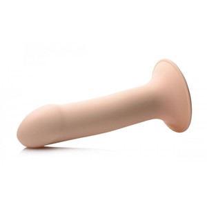 Squeeze-It Nude Flexible Dildo