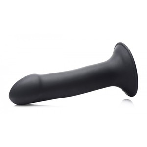 Squeeze-It Black Flexible Dildo