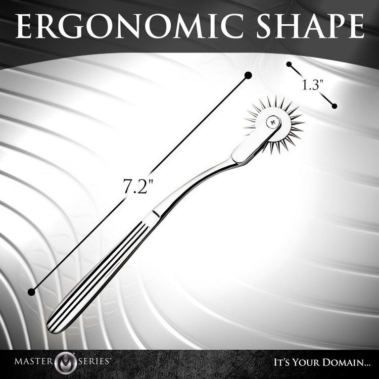 Silver Sensation גלגל כאב כסוף אלגנטי למשחקי תחושה Master Series