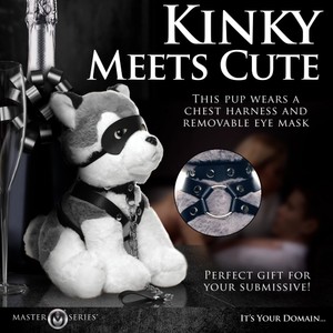 Master Series Bondage Teddy Keychain