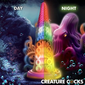 Creature Cocks Luminoctopus Glow in the Dark Fantasy Dildo