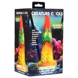 Creature Cocks Luminoctopus Glow in the Dark Fantasy Dildo