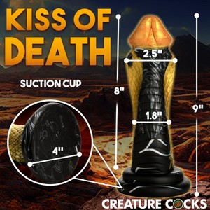 Creature Cocks Golden Mamba Cobra Dildo