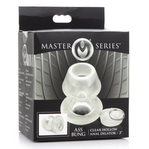 Master Series Ass Bung Hollow Booty Plug