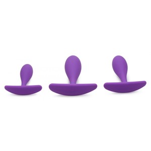 Master Series Dark Droplets Butt Plug Set