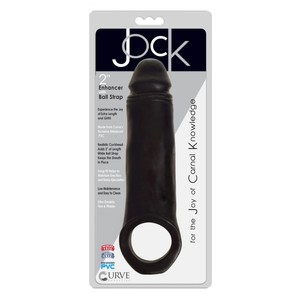 Jock Black Penis Extension with Cockring