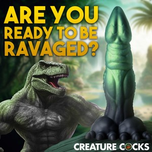 Dickosaur דילדו סיליקון דינוזאור Creature Cocks