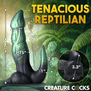 Dickosaur דילדו סיליקון דינוזאור Creature Cocks