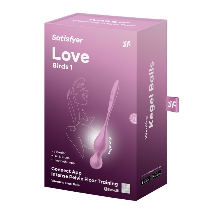 Love Birds  ביצה סינית רוטטת עם אפליקציה Satisfyer