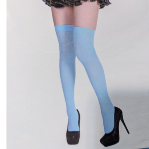 Over The Knee Socks Light Blue