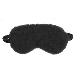 Black Fluffy Blindfold