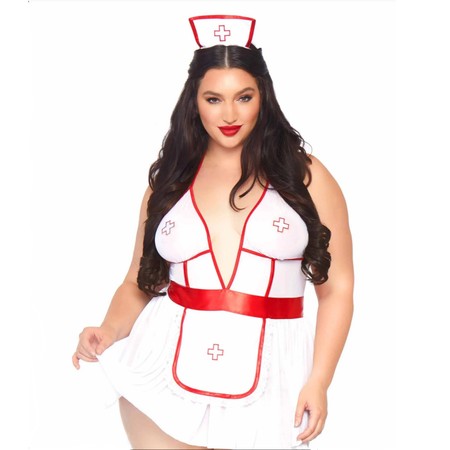 Leg Avenue Nightshirt Sexy Nurse Set