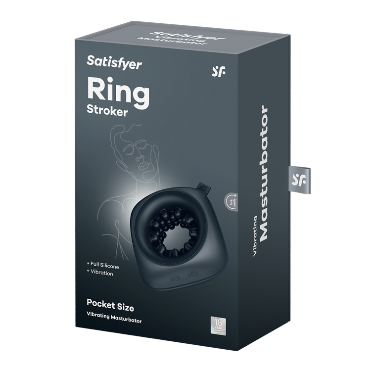 ​Satisfyer Ring Stroker מאונן טבעת רוטט לגבר Satisfyer