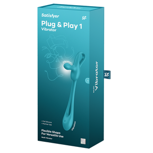 Satisfyer Play & Plug 1 קוקרינג עם פלאג אנאלי