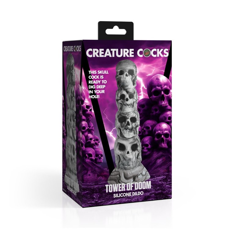Tower of Doom דילדו סיליקון גולגלות Creature Cocks