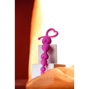 ToDo Sweety 18.5 cm חרוזים אנאליים ורודים