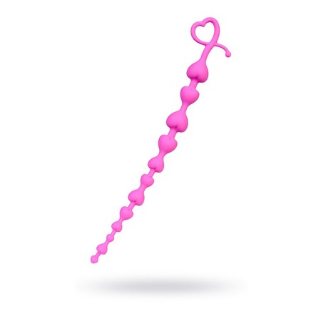 ToDo Long Sweety 34 cm חרוזים אנאליים ורודים