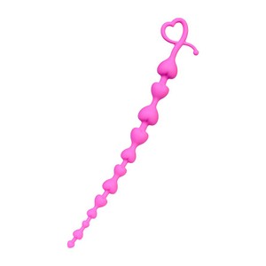 ToDo Long Sweety 34 cm חרוזים אנאליים ורודים