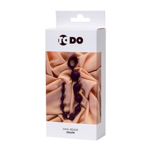 ToDo Grape 35 cm חרוזים אנאליים סיליקון סגול
