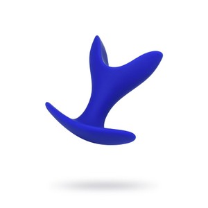 ToDo Bloom  פלאג סיליקון כחול קטן פתיחה 4.5 cm