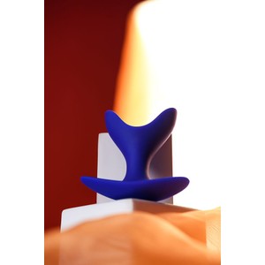 ToDo Bloom  פלאג סיליקון כחול קטן פתיחה 4.5 cm
