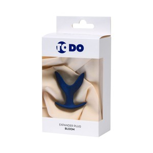 ToDo Bloom 6.5 cm פלאג סיליקון כחול בינוני פתיחה