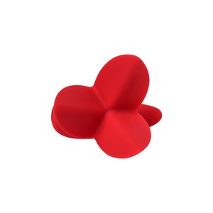 ToDo Flower פלאג סיליקון אדום טריפל מתרחב