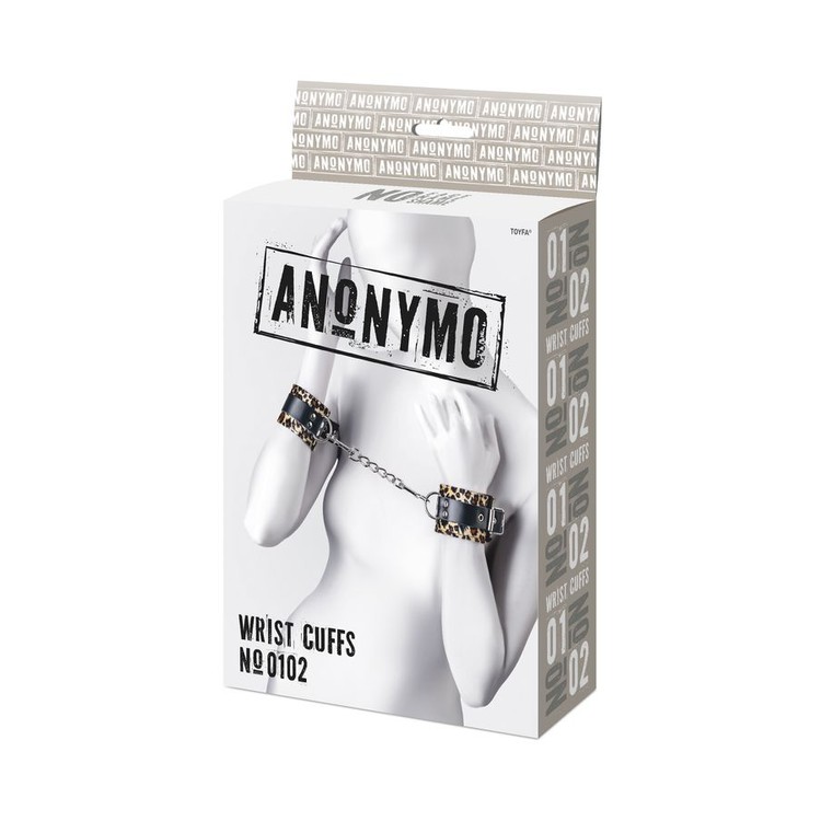 Anonymo handcuffs 0102 - Leopard Handcuffs