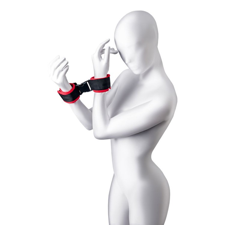 Anonymo handcuffs 0106 - Close-fitting cloth handcuffs