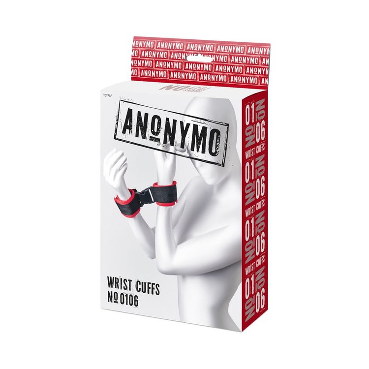 Anonymo handcuffs 0106 - Close-fitting cloth handcuffs
