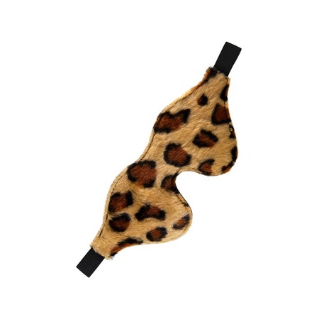 Anonymo Blindfold 0202 כיסוי עיניים פרוותי מנומר