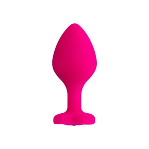 ToDo Diamond Heart pink M  פלאג סיליקון לב בינוני