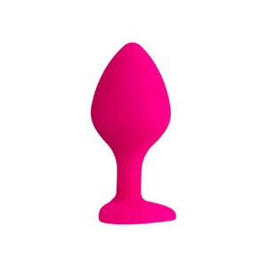 ToDo Diamond Heart pink M  פלאג סיליקון לב בינוני