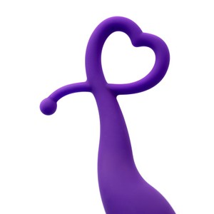 ToDo Wlap purple פלאג גירוי עם ידית לב