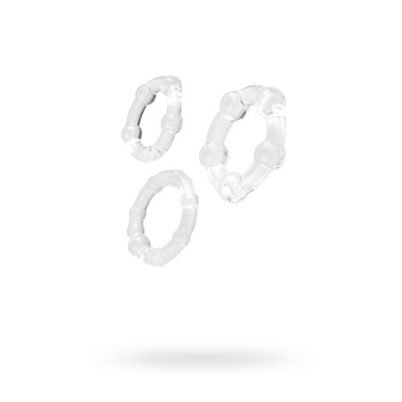 a-Toys Cockrings set סט 3 טבעות קוקרינג מסיליקון
