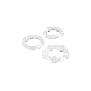 a-Toys Cockrings set סט 3 טבעות קוקרינג מסיליקון