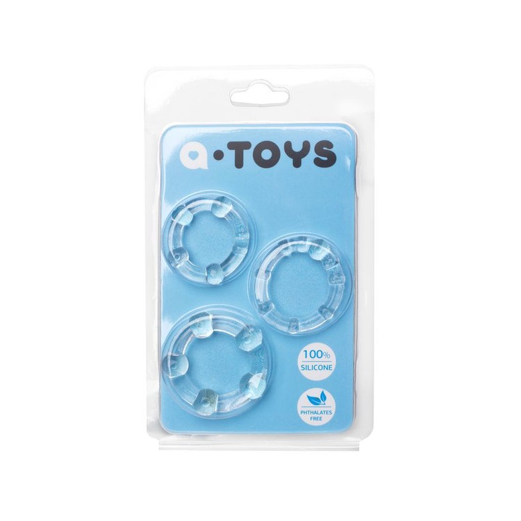 a-Toys  שלישיית טבעות פין סיליקון