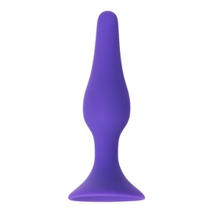a-Toys  purple butt plug 12.5 cm פלאג סגול גדול